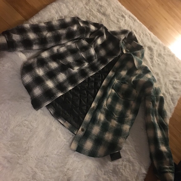 Jagger and stone plaid shacket - Picture 3 of 4